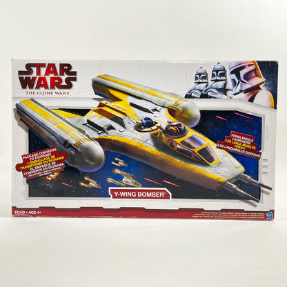 Vintage Hasbro Star Wars Mid Ships Y-Wing Bomber – Hasbro Star Wars The Clone Wars (2009)