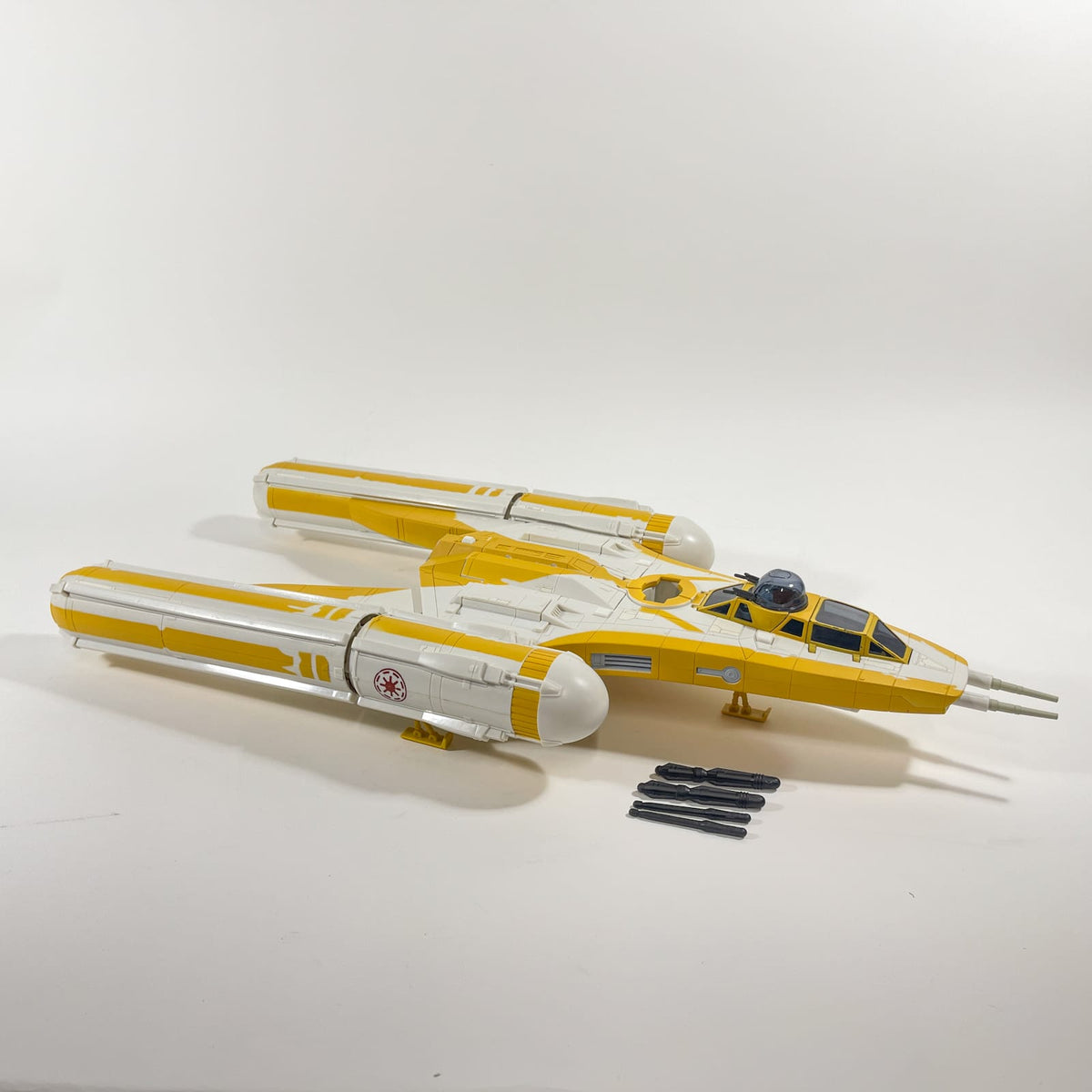 Vintage Hasbro Star Wars Mid Ships Y-Wing Bomber – Hasbro Star Wars The Clone Wars (2009)