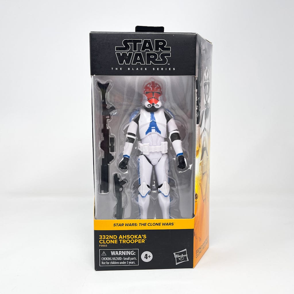 Vintage Hasbro Star Wars Modern MOC 332nd Clone Trooper CW 03 - Black Series Hasbro Star Wars Action Figure