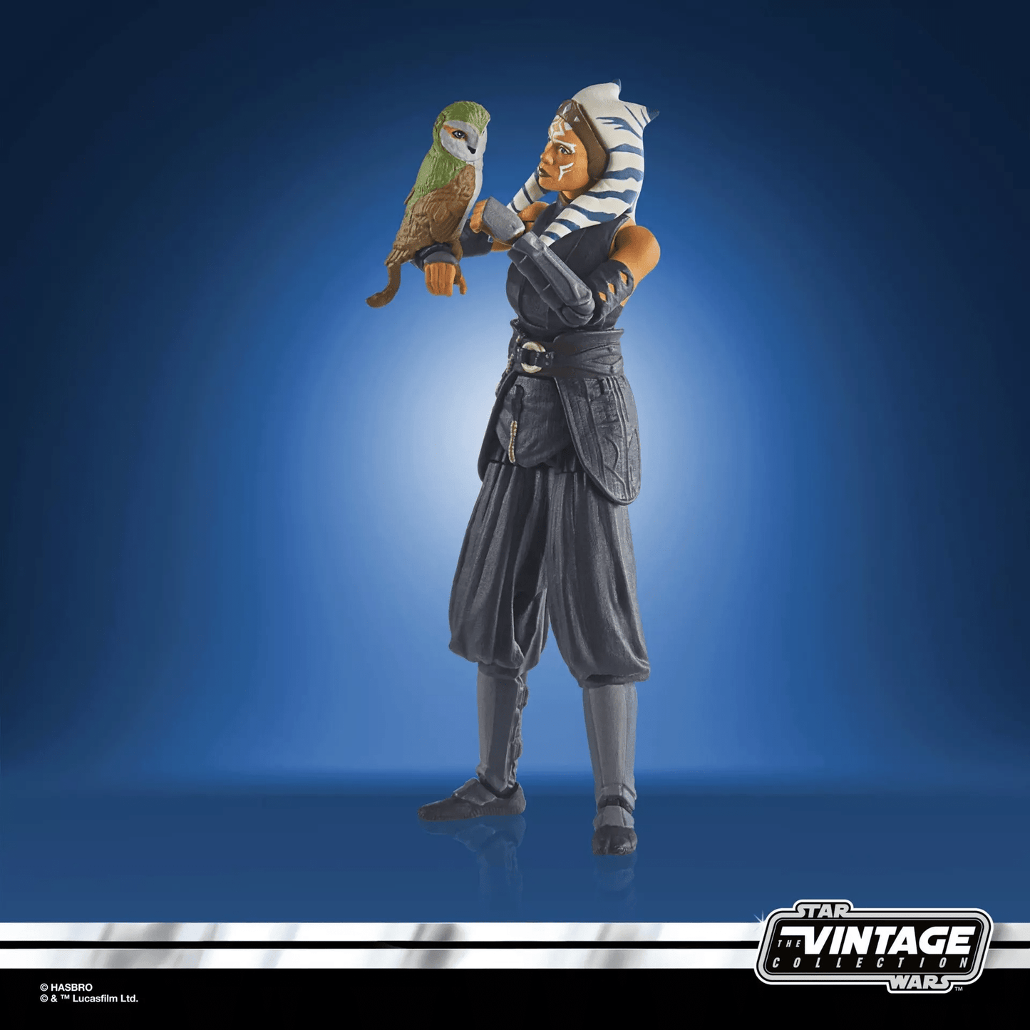 Vintage Hasbro Star Wars Modern MOC Ahsoka Tano & Grogu with Morai (Deluxe) - The Vintage Collection Hasbro Star Wars Figure