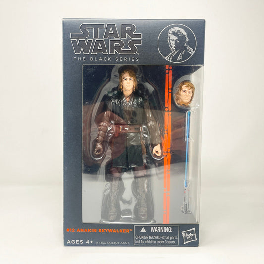 Vintage Hasbro Star Wars Modern MOC Anakin Skywalker - Orange #12 - Black Series Hasbro Star Wars Action Figure