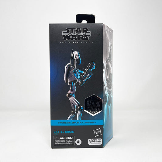 Vintage Hasbro Star Wars Modern MOC Battle Droid (Republic Commando) - Black Series Hasbro Star Wars