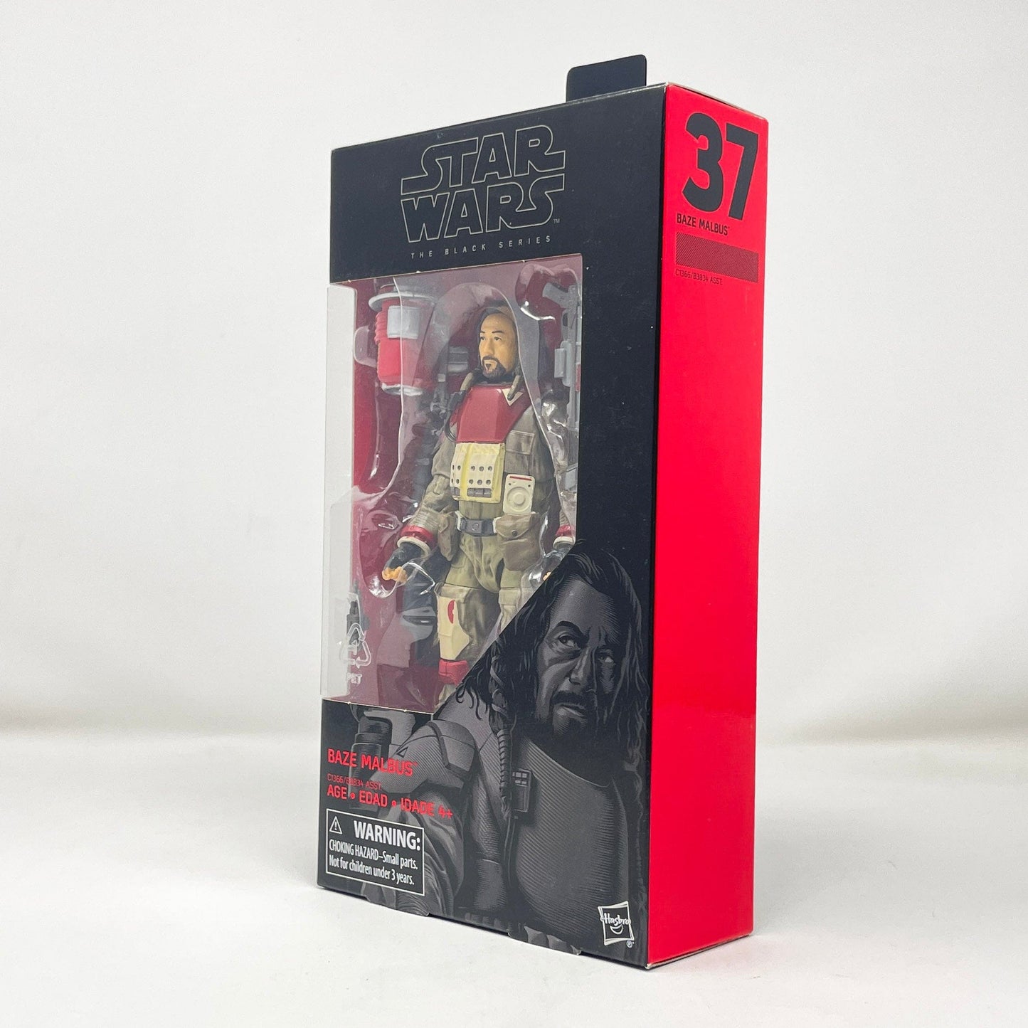 Vintage Hasbro Star Wars Modern MOC Baze Malbus (Rogue One) #37 - Black Series Hasbro Star Wars Action Figure