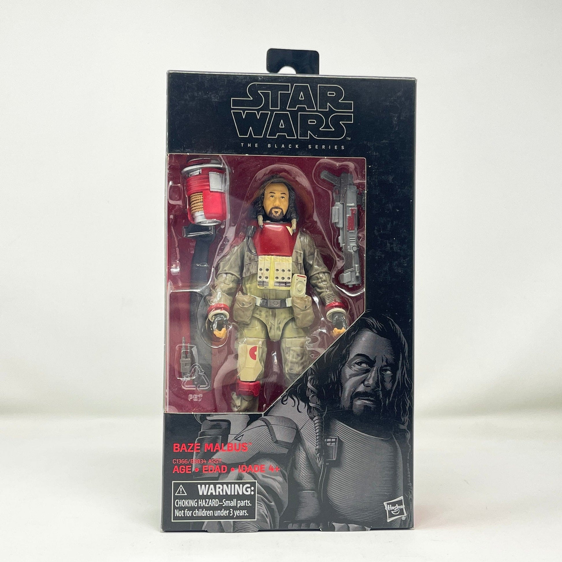 Vintage Hasbro Star Wars Modern MOC Baze Malbus (Rogue One) #37 - Black Series Hasbro Star Wars Action Figure