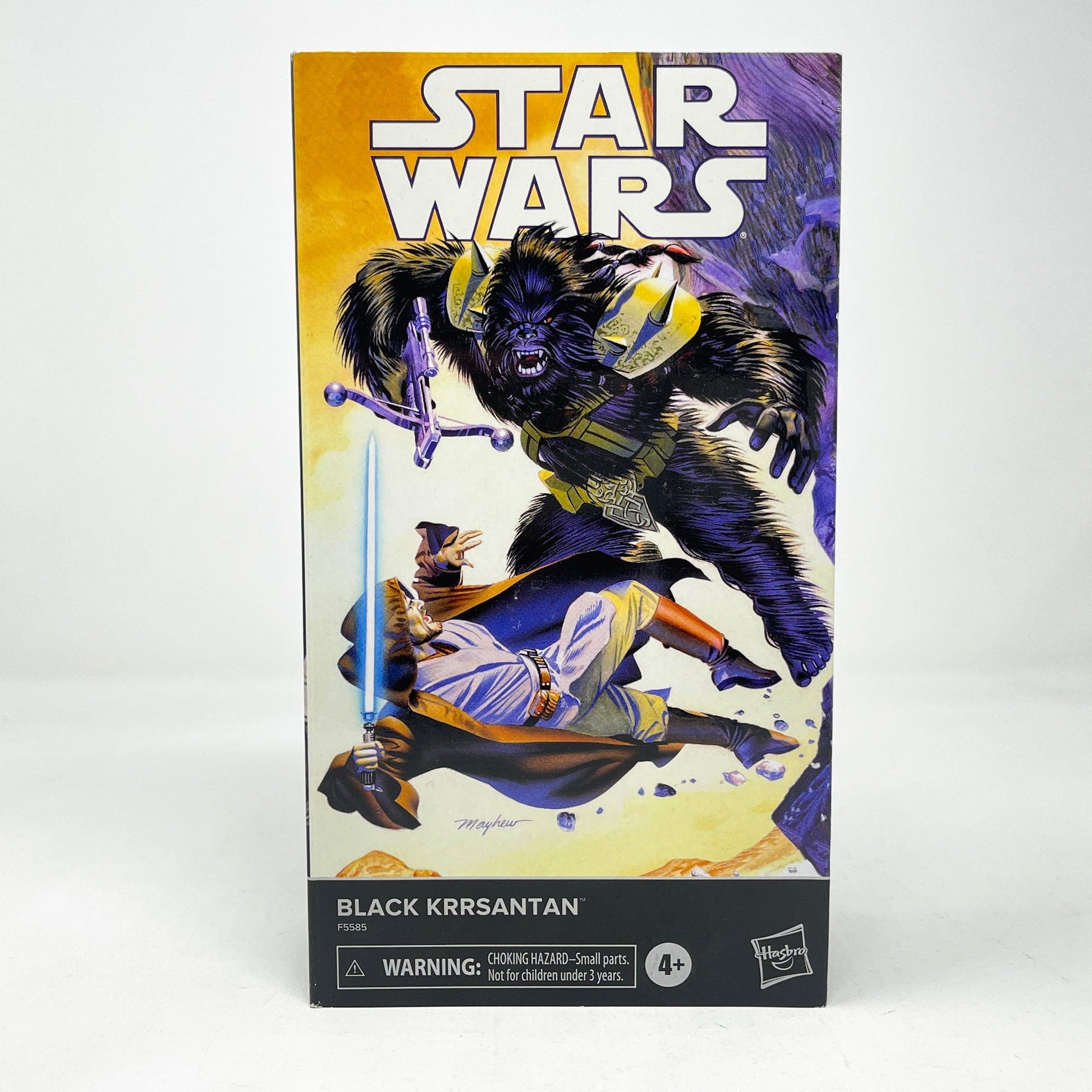 Vintage Hasbro Star Wars Modern MOC Black Krrsantan (Comic) - Black Series Hasbro Star Wars Action Figure