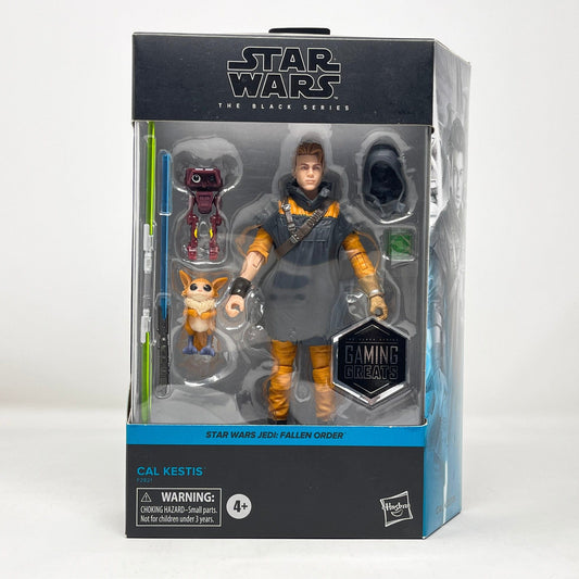 Vintage Hasbro Star Wars Modern MOC Cal Kestis (Deluxe) GG02 - Black Series Hasbro Star Wars Action Figure