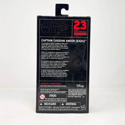 Vintage Hasbro Star Wars Modern MOC Captain Cassian Andor (Rogue One) #23 - Black Series Hasbro Star Wars Action Figure