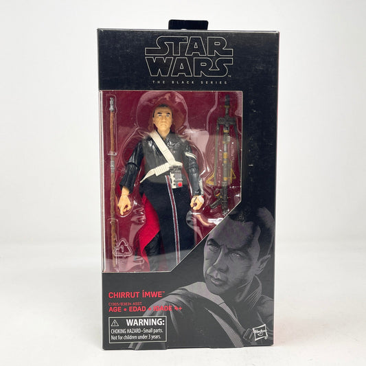 Vintage Hasbro Star Wars Modern MOC Chirrut Imwe #36 (Rogue One) - Black Series Hasbro Star Wars Action Figure