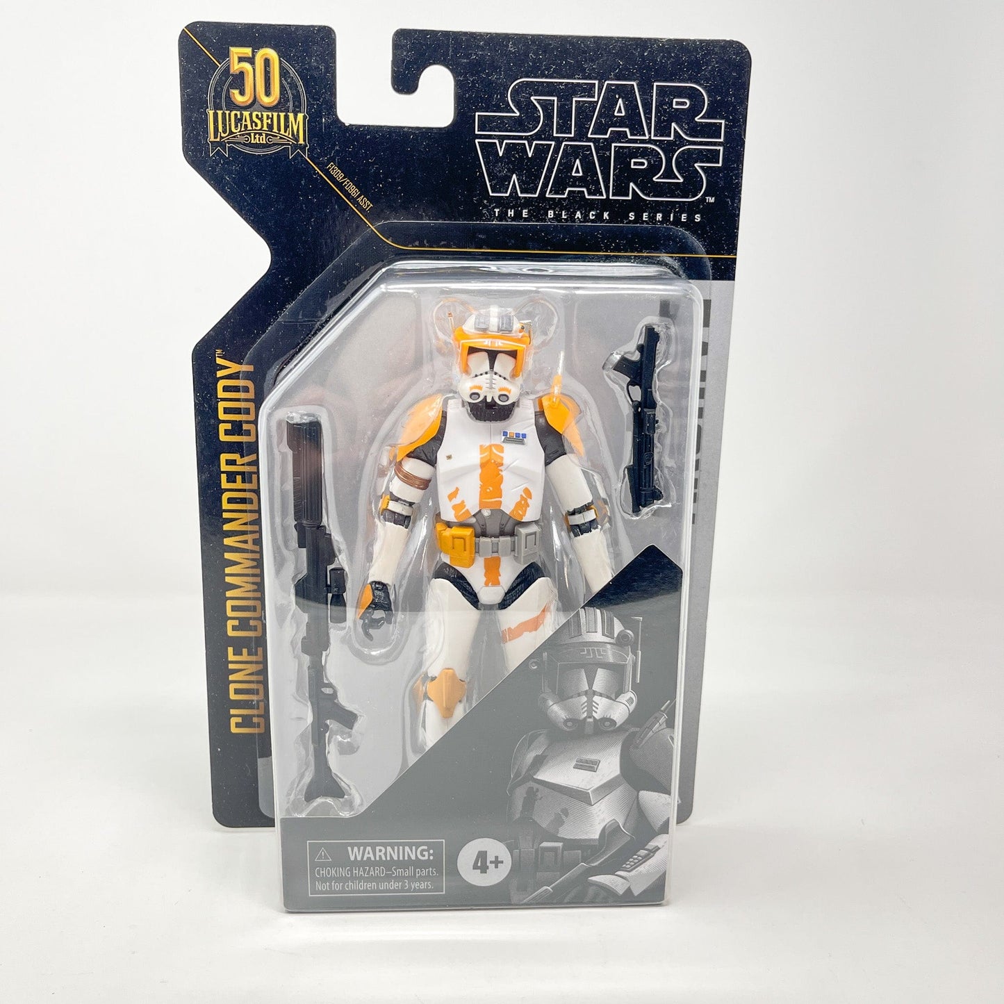 Vintage Hasbro Star Wars Modern MOC Clone Commander Cody (Archive) - Hasbro Black Series Star Wars Figure