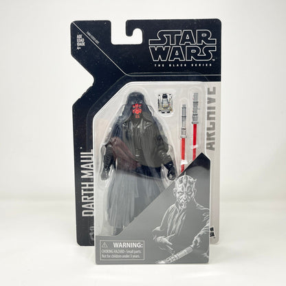 Vintage Hasbro Star Wars Modern MOC Darth Maul Archive - Black Series Hasbro Star Wars Action Figure