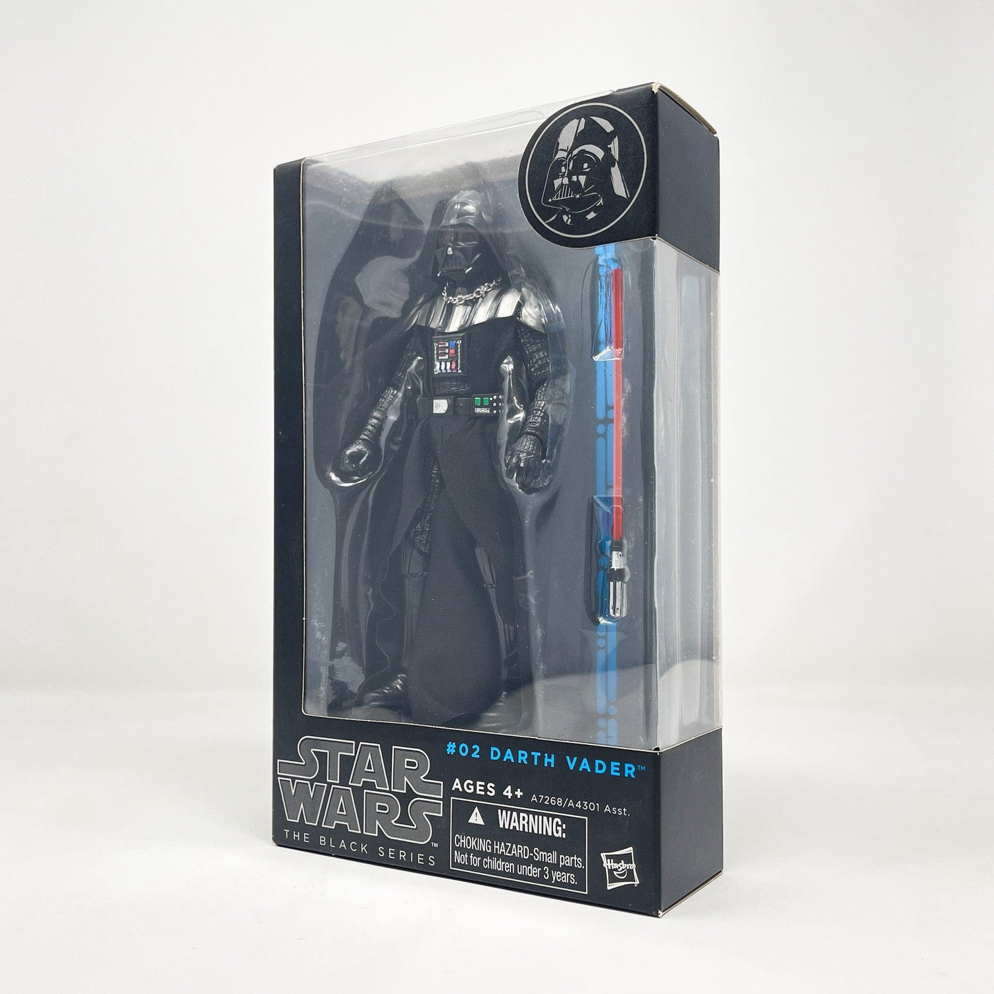 Vintage Hasbro Star Wars Modern MOC Darth Vader #02 (2014) Blue Line - Black Series Hasbro Star Wars Action Figure