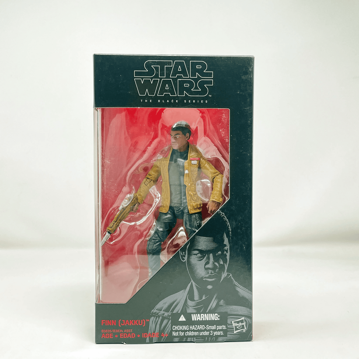 Vintage Hasbro Star Wars Modern MOC Finn (Jakku) #01 - Black Series Hasbro Star Wars Action Figure