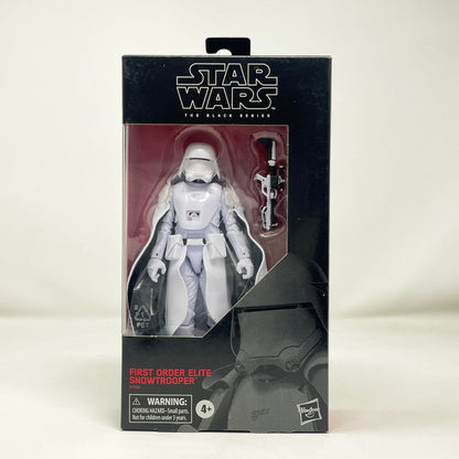 Vintage Hasbro Star Wars Modern MOC First Order Elite Snowtrooper - Black Series Hasbro Star Wars Action Figure