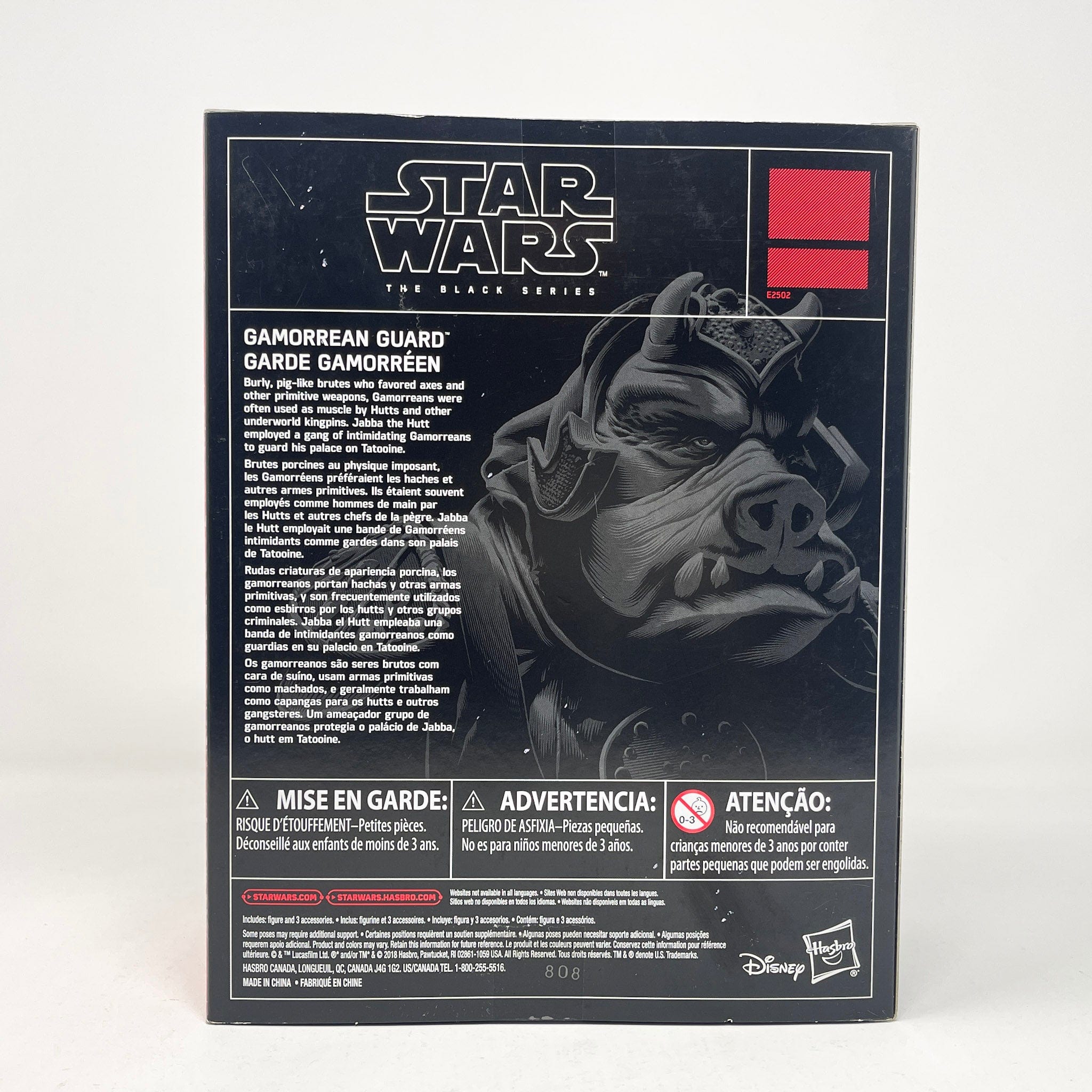 Hasbro 2018 Gamorrean Guard - Deluxe Black Series Star Wars Figure