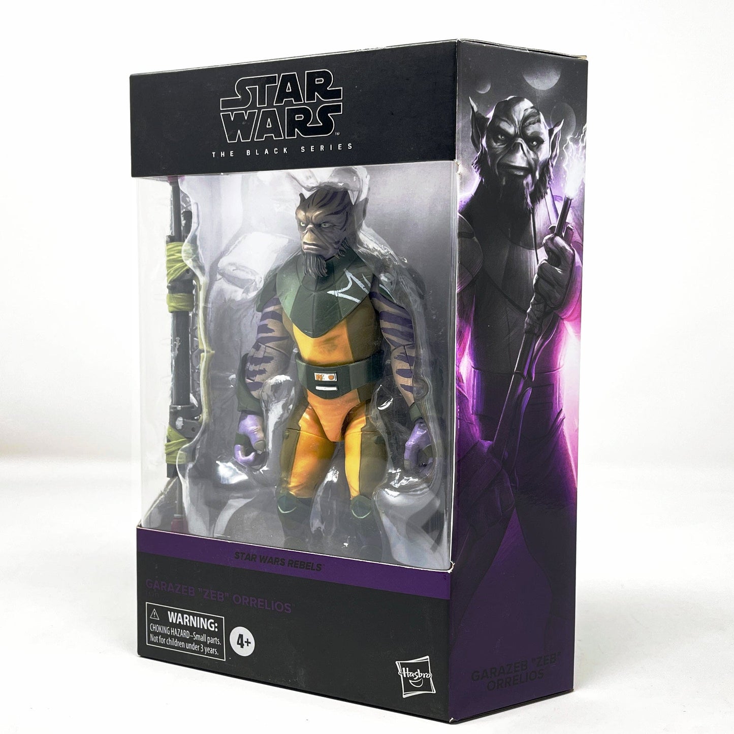 Vintage Hasbro Star Wars Modern MOC Garazeb (Zeb) Orrelios (Deluxe) REB 01 - Black Series Hasbro Star Wars Action Figure