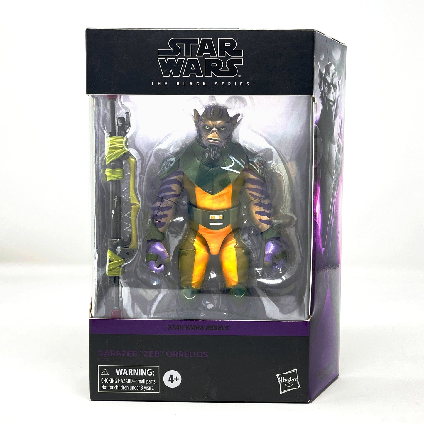 Vintage Hasbro Star Wars Modern MOC Garazeb (Zeb) Orrelios (Deluxe) REB 01 - Black Series Hasbro Star Wars Action Figure