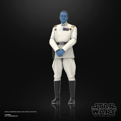 Vintage Hasbro Star Wars Modern MOC Grand Admiral Thrawn (Ahsoka) AHS 12 - Black Series Hasbro Star Wars