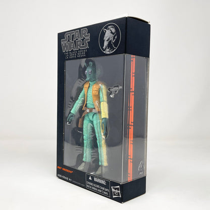 Vintage Hasbro Star Wars Modern MOC Greedo - Orange #07 - Black Series Hasbro Star Wars Action Figure