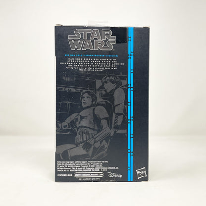 Vintage Hasbro Star Wars Modern MOC Han Solo - Stormtrooper Disguise #09 (2014) Blue Line - Black Series Hasbro Star Wars Action Figure