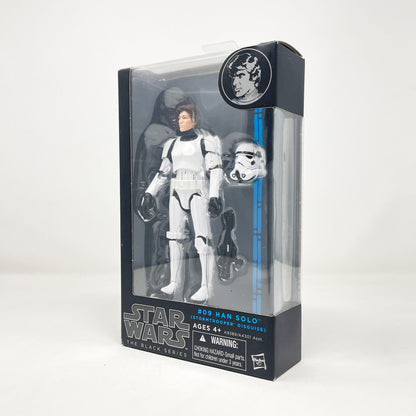 Vintage Hasbro Star Wars Modern MOC Han Solo - Stormtrooper Disguise #09 (2014) Blue Line - Black Series Hasbro Star Wars Action Figure