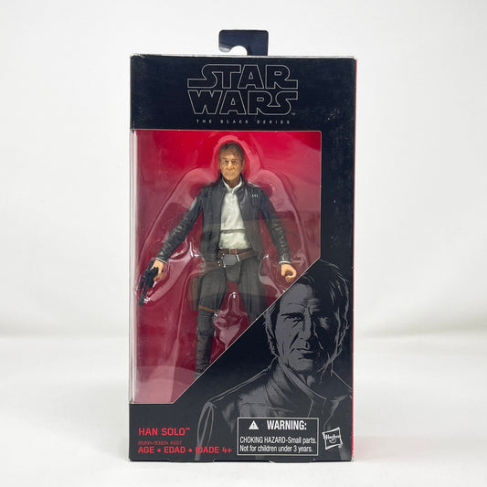 Vintage Hasbro Star Wars Modern MOC Han Solo (TFA) #18 - Black Series Hasbro Star Wars Action Figure