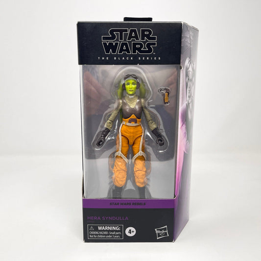 Vintage Hasbro Star Wars Modern MOC Hera Syndulla (Rebels) REB 05 (2020) - Black Series Hasbro Star Wars Action Figure