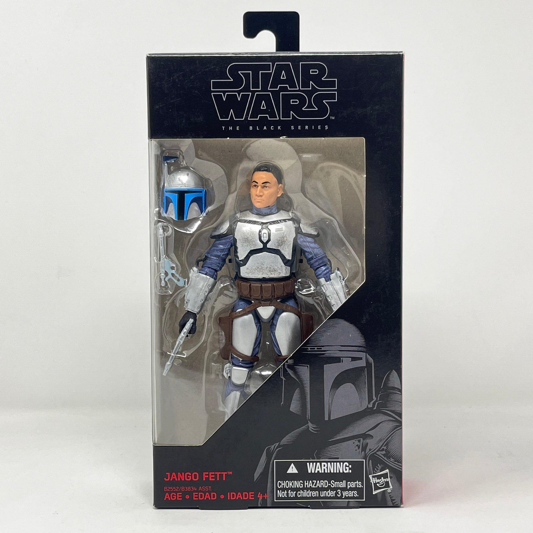 Vintage Hasbro Star Wars Modern MOC Jango Fett #15 - Black Series Hasbro Star Wars Action Figure