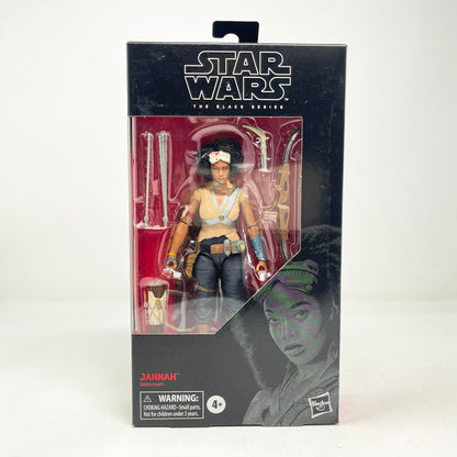 Vintage Hasbro Star Wars Modern MOC Jannah (TROS) #98 - Black Series Hasbro Star Wars Action Figure