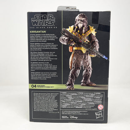 Vintage Hasbro Star Wars Modern MOC Krrsantan (Deluxe) BOBF 04 - Black Series Hasbro Star Wars Action Figure