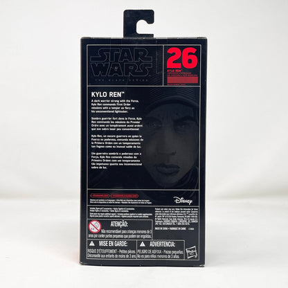 Vintage Hasbro Star Wars Modern MOC Kylo Ren (Unmasked) #26 - Black Series Hasbro Star Wars Action Figure