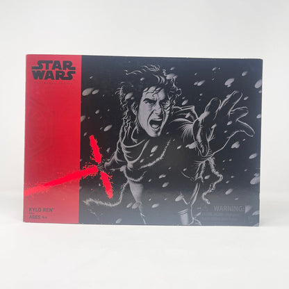 Vintage Hasbro Star Wars Modern MOC Kylo Ren Unmasked (SDCC) - Black Series Hasbro Star Wars Action Figure