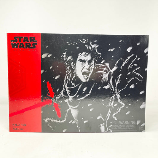 Vintage Hasbro Star Wars Modern MOC Kylo Ren Unmasked (SDCC) - Black Series Hasbro Star Wars Action Figure