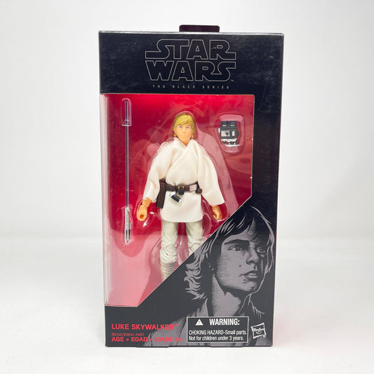 Vintage Hasbro Star Wars Modern MOC Luke Skywalker (ANH) #21 (2016) - Black Series Hasbro Star Wars Action Figure