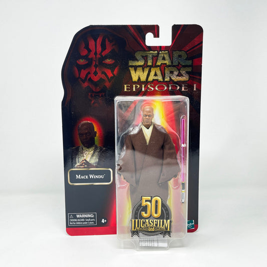 Vintage Hasbro Star Wars Modern MOC Mace Windu (TPM) - Black Series Hasbro Star Wars Action Figure
