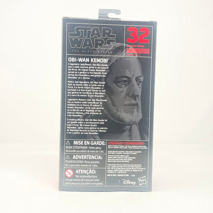 Vintage Hasbro Star Wars Modern MOC Obi Wan Kenobi (ANH) #32 - Black Series Hasbro Star Wars Action Figure