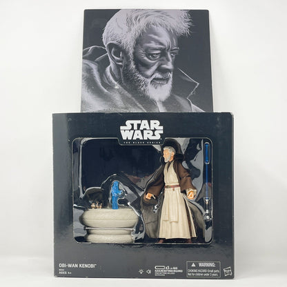 Vintage Hasbro Star Wars Modern MOC Obi-Wan Kenobi with Leia Hologram Table (SDCC 2016) - Black Series Hasbro Star Wars Box Set