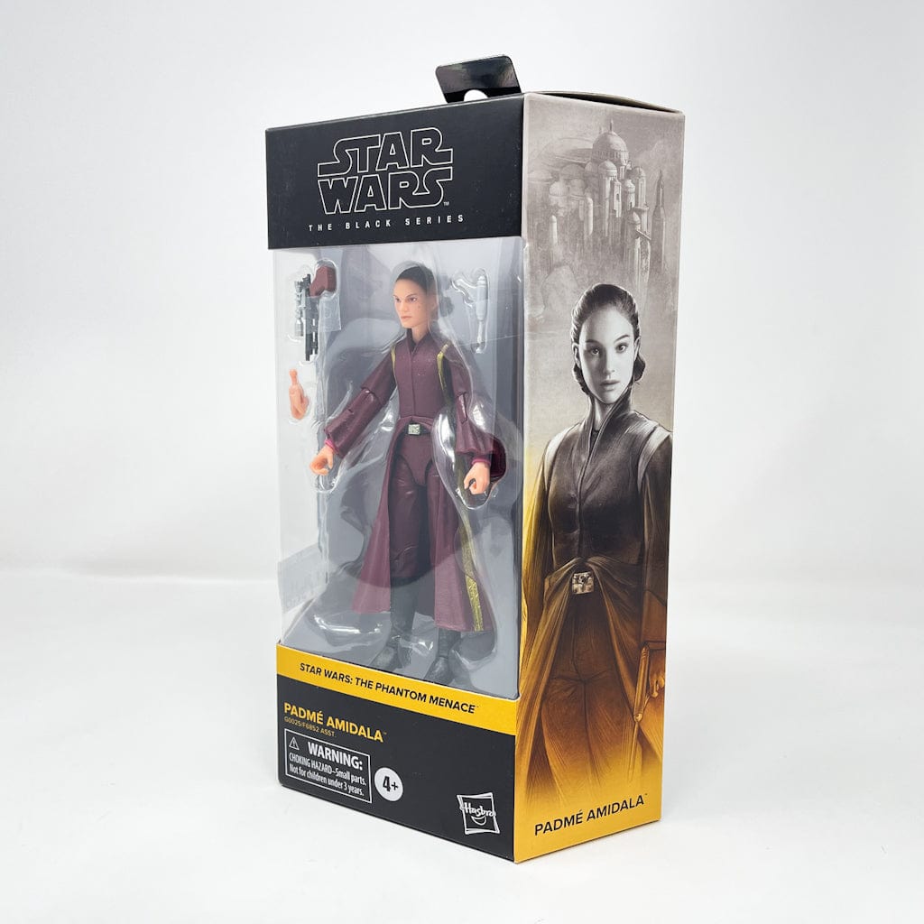 Vintage Hasbro Star Wars Modern MOC Padme Amidala  - Black Series TPM #03 Hasbro Star Wars Action Figure