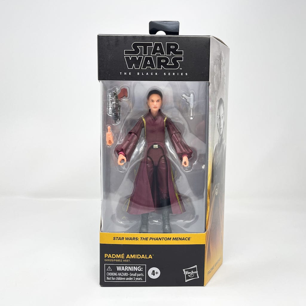 Vintage Hasbro Star Wars Modern MOC Padme Amidala  - Black Series TPM #03 Hasbro Star Wars Action Figure