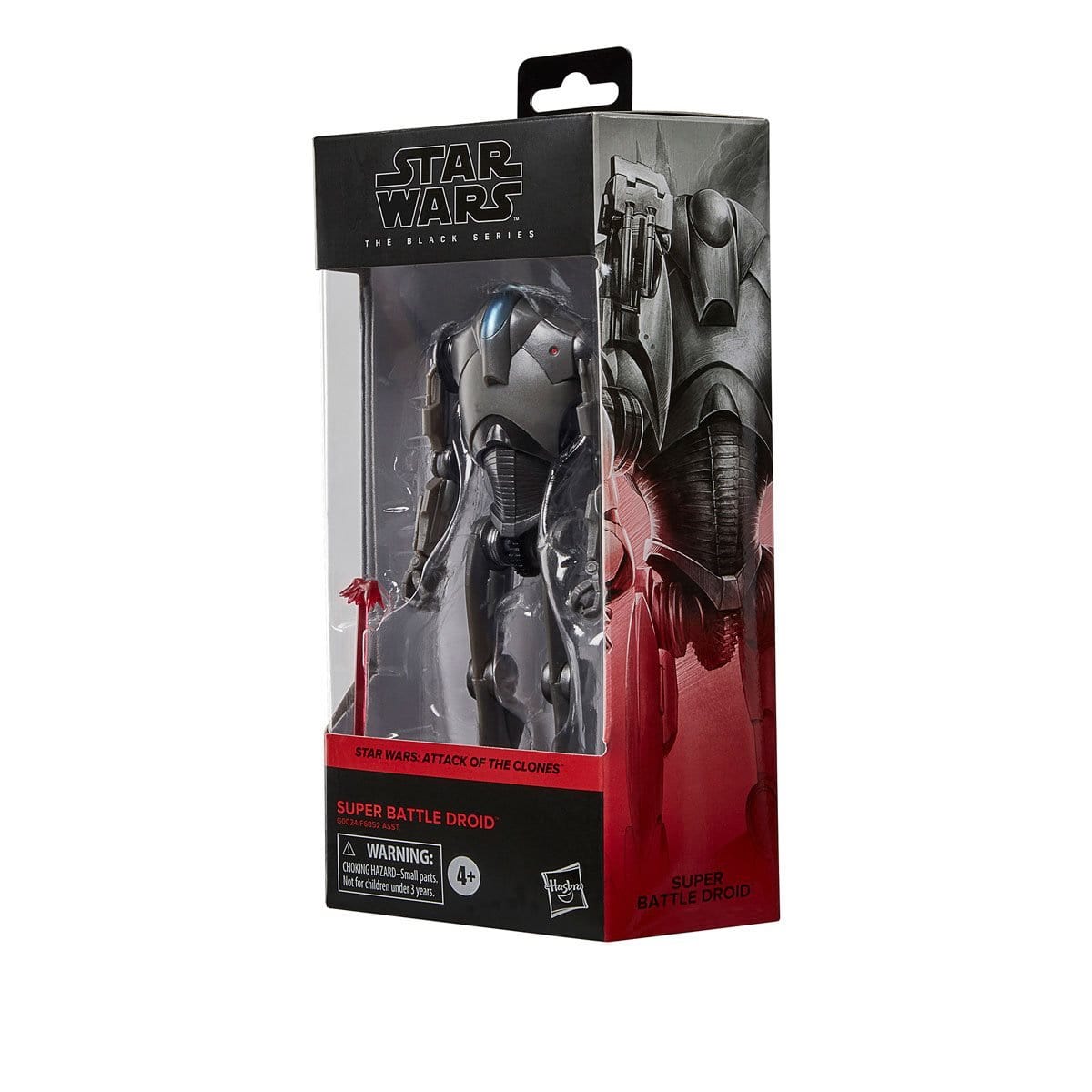 Vintage Hasbro Star Wars Modern MOC Pre-Order Darth Sidious and Super Battle Droid - Sealed Case of 8 - F6852 Wave 5 Assortment - The BLACK SERIES HASBRO STAR WARS Figures