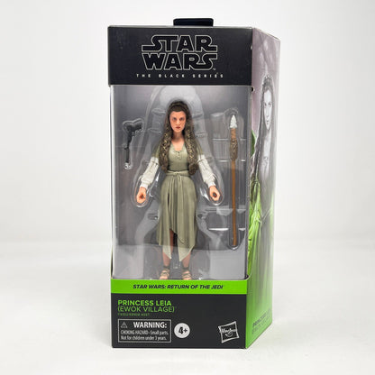 Vintage Hasbro Star Wars Modern MOC Princess Leia (Ewok Village) ROTJ 09 - Black Series Hasbro Star Wars Action Figure