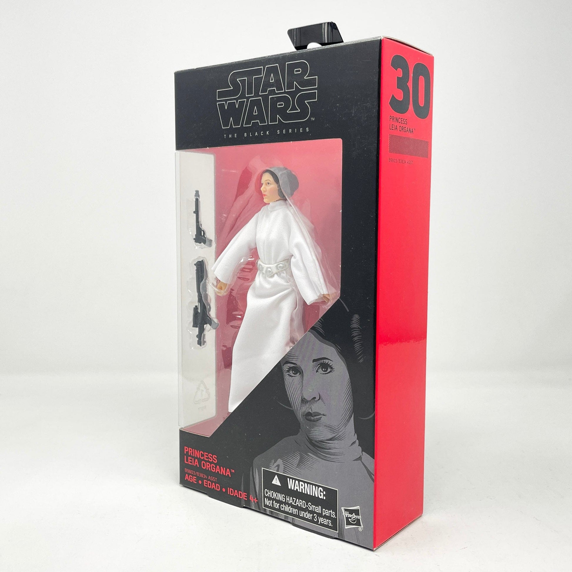 Vintage Hasbro Star Wars Modern MOC Princess Leia Organa (ANH) #30 - Black Series Hasbro Star Wars Action Figure