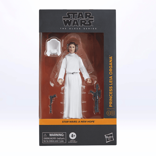 Vintage Hasbro Star Wars Modern MOC Princess Leia Organa (ANH) - Black Series Hasbro Star Wars