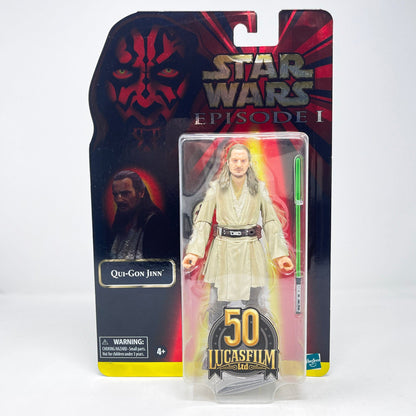 Vintage Hasbro Star Wars Modern MOC Qui-Gon Jinn (TPM) - Black Series Hasbro Star Wars Action Figure