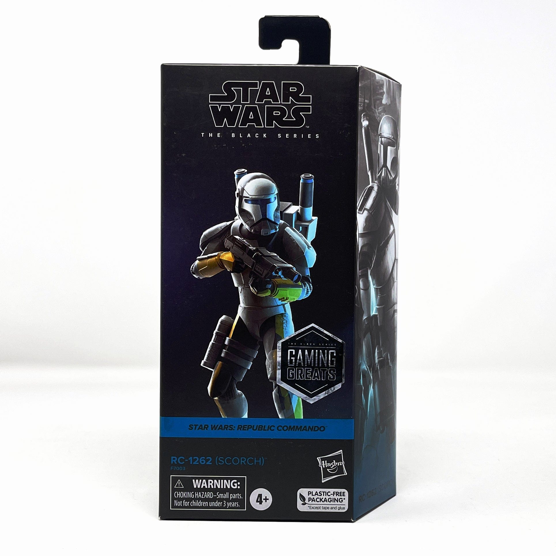 Vintage Hasbro Star Wars Modern MOC RC-1262 Scorch (Republic Commando) GG 18 - Black Series Hasbro Star Wars Action Figure