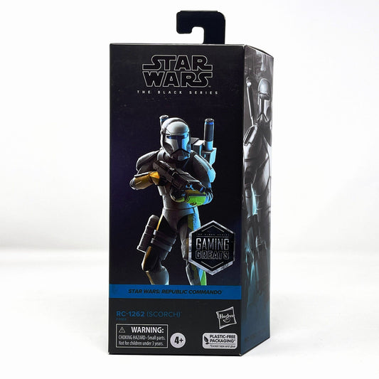 Vintage Hasbro Star Wars Modern MOC RC-1262 Scorch (Republic Commando) GG 18 - Black Series Hasbro Star Wars Action Figure