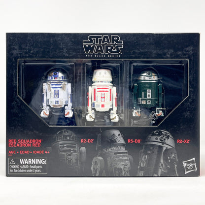 Vintage Hasbro Star Wars Modern MOC Red Squadron Droid 3 Pack (2018) - Black Series Hasbro Star Wars Action Figure