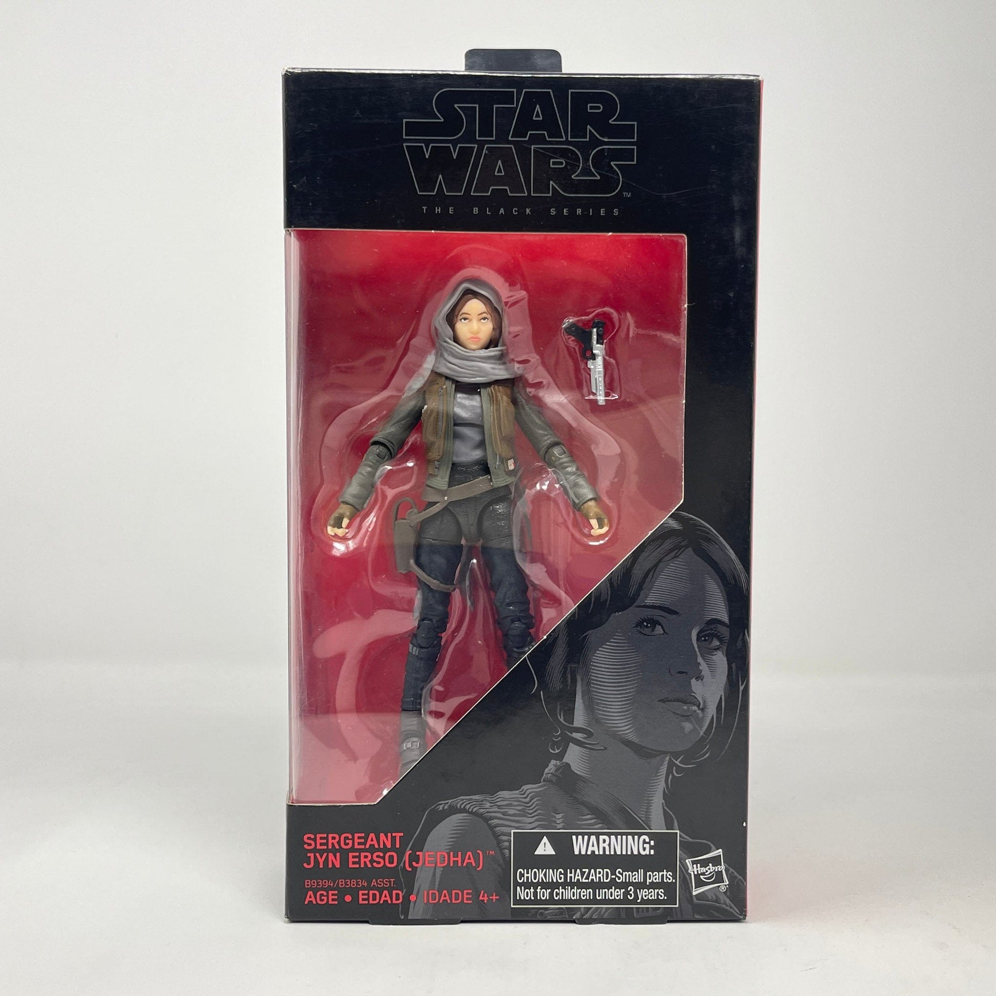 Vintage Hasbro Star Wars Modern MOC Sergeant Jyn Erso (Rogue One) #22 - Black Series Hasbro Star Wars Action Figure