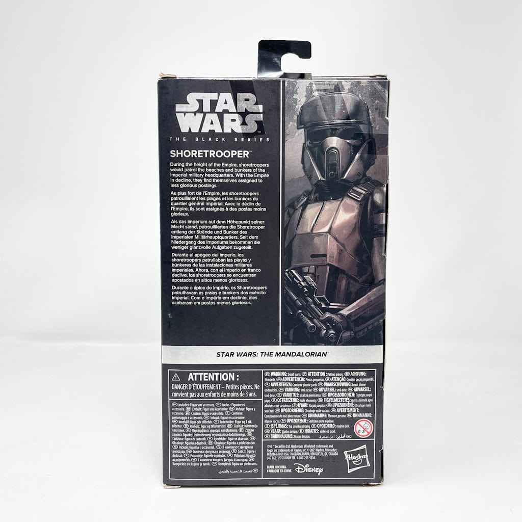 Vintage Hasbro Star Wars Modern MOC Shoretrooper (Carbonized) - Black Series Hasbro Star Wars Action Figure