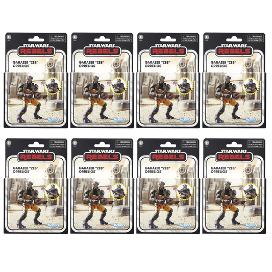 Vintage Hasbro Star Wars Modern MOC VC Deluxe Garazeb Zeb Orrelios - Sealed Case of 8 - The Vintage Collection