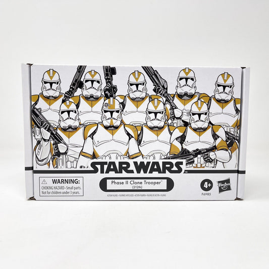 Vintage Hasbro Star Wars Modern MOC VC Phase II Clone Trooper (212th) 4-pack - The Vintage Collection